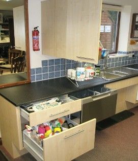 Accessible Kitchen storage 